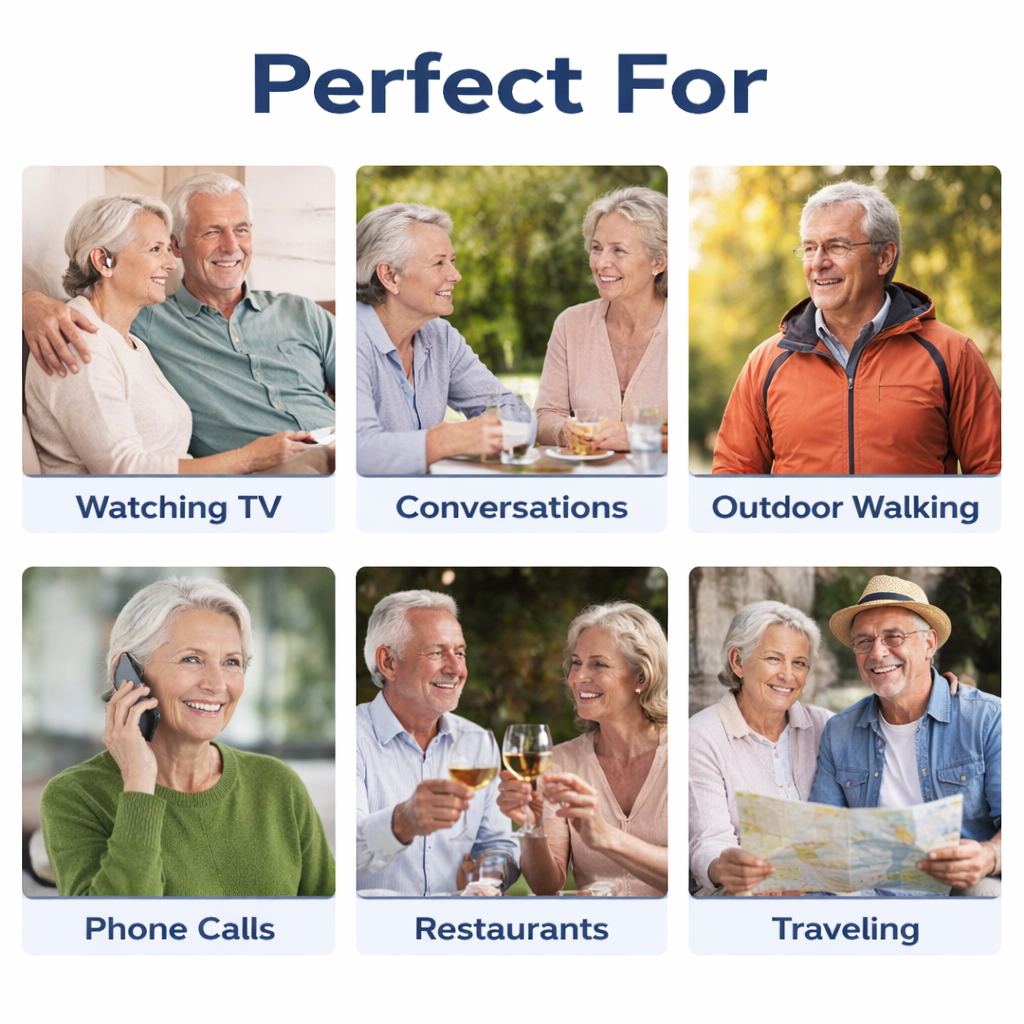 Everyday situations for open-ear hearing device