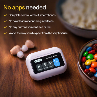🔥 Today Only! 👂 Pryxo™ Atom X Smart Hearing Aids — Hear Clearly, Feel Confident Again 💖🔊